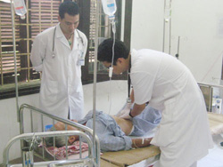 Điều trị bệnh nhân sốt xuất huyết tại Bệnh viện Đống Đa - Hà Nội