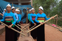 Văn hóa dân tộc Thái ở huyện Mai Châu hấp dẫn du khách trong và ngoài nước