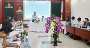 Đồng chí Hoàng Văn Tứ, UVTV, Phó Chủ tịch HĐND tỉnh kết luận buổi làm việc.