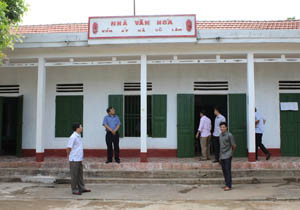 Hệ thống nhà văn hoá xóm trên địa bàn xã Vũ Lâm, Lạc Sơn cơ bản đạt chuẩn đáp ứng yêu cầu sinh hoạt hội họp của nhân dân.