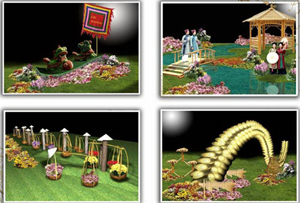 Lễ hội hoa Hà Nội 2012: Ngắm hoa, thưởng ngoạn di sản