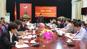 Đồng chí Nguyễn Văn Dũng, Phó Chủ tịch UBND, Trưởng BCĐ phát biểu kết luận.