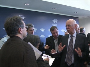 Chủ tịch Diễn đàn Kinh tế Thế giới Klaus Schwab.