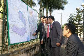 KCN Lương Sơn thu hút 19 dự án đầu tư. 
