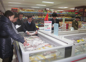 Liên sở Công Thương, Tài chính kiểm tra tại siêu thị AP-PLAZA(công ty TNHH Anh Phong)