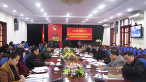 Đồng chí Nguyễn Văn Dũng, Phó Chủ tịch UBND tỉnh phát biểu kết luận hội nghị.

 

