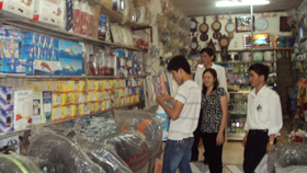 Các hộ kinh doanh ở thị trấn Lương Sơn luôn được đảm bảo quyền lợi và nghĩa vụ của người nộp thuế.