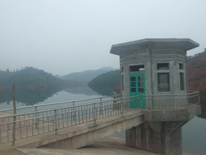 Hồ Trọng đã tích đầy nước phục vụ sản xuất