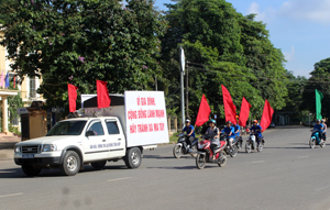 Thành phố Hòa Bình phát động “Tháng hành động phòng chống ma túy” và hưởng ứng “Ngày quốc tế phòng chống ma túy 26/6”