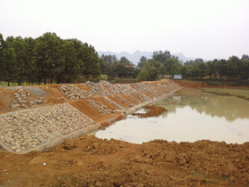 Năm 2009, huyện Tân Lạc đã trích ngân sách trên 100 triệu đồng sửa chữa công trình bai Lướm, xã Tử Nê để chủ động nguồn nước phục vụ sản xuất nông nghiệp.