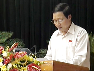 Đồng chí Bùi Văn Cửu, Phó Chủ tịch Thường trực UBND tỉnh.