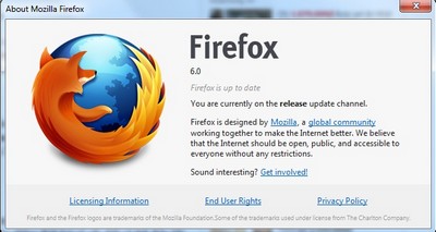 Firefox 6.0 đã không còn mang “mác” thử nghiệm Beta
