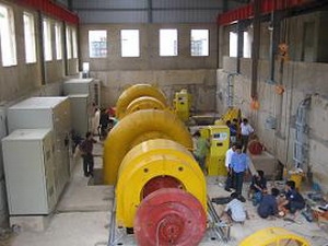 Nhà máy thủy điện Ea Đrăng 2 trước giờ phát điện. (Nguồn: pcdaklak.cpc.vn)