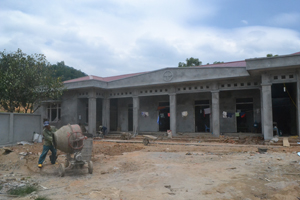 Trạm y tế xã Mường Chiềng được hoàn thiện, đưa xã hoàn thành tiêu chí về y tế trong năm 2015.