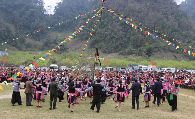 Gau Tao festival of Mong ethnic people held in Mai Chau